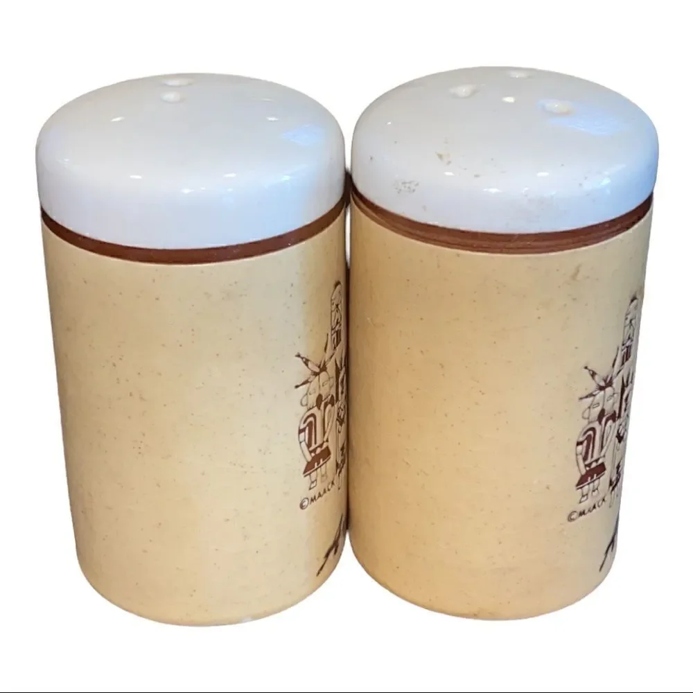 Arizona Salt and Pepper Shakers Ceramic